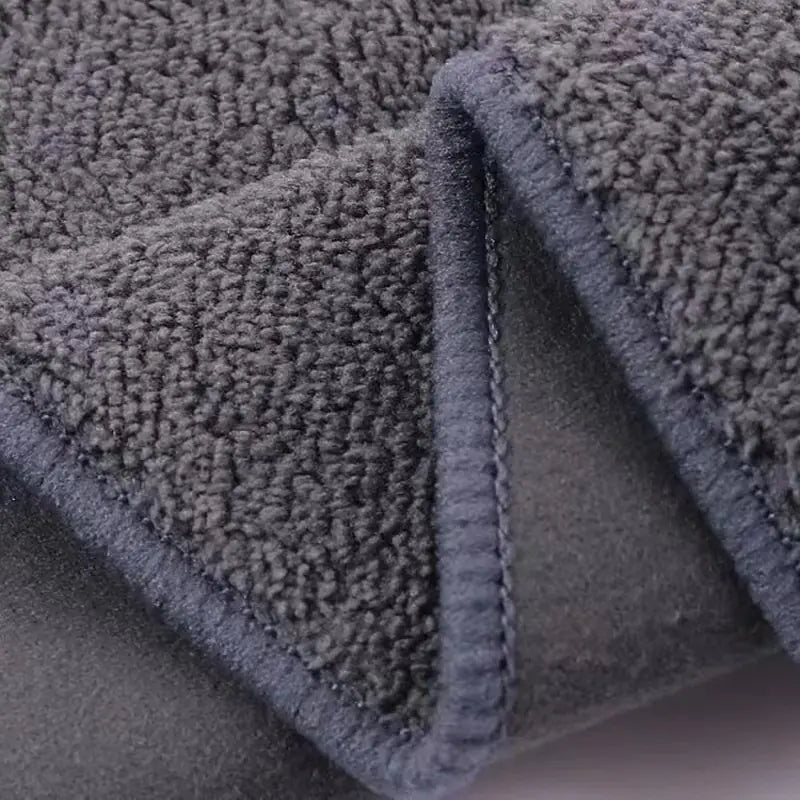 Double-Sided Coral Fleece Car Wash Towel for Cleaning