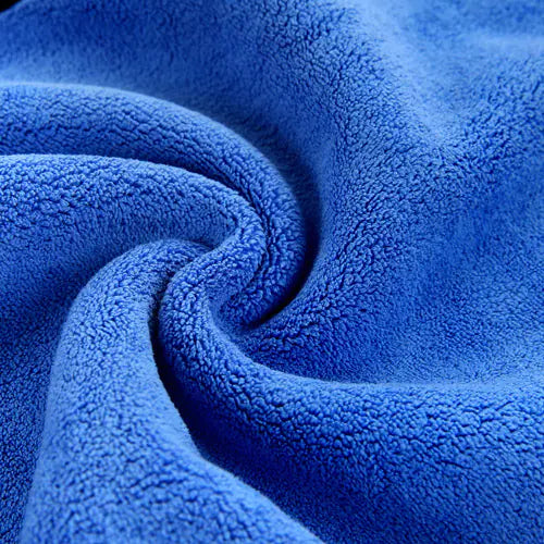 Dual-Sided Microfiber Car Cleaning Towel