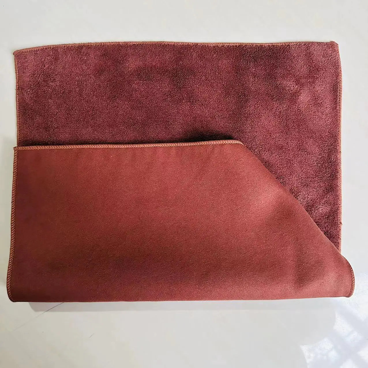 Double-Sided Coral Fleece Car Wash Towel for Cleaning