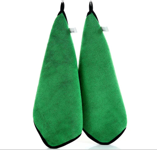 Dual-Sided Microfiber Car Cleaning Towel